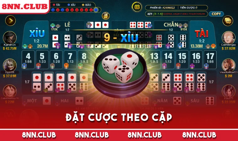 Đặt cược theo cặp