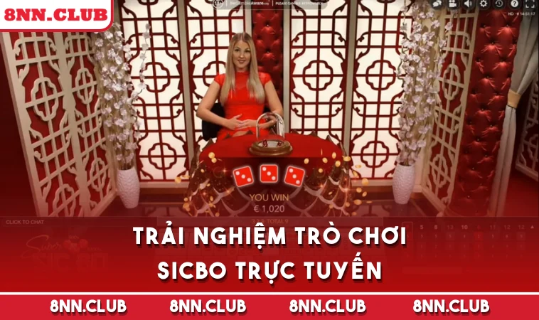 Trải nghiệm trò chơi Sicbo trực tuyến